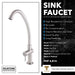 Sink Faucet (S-SPOUT, DECK MOUNT, SINGLE HANDLE)